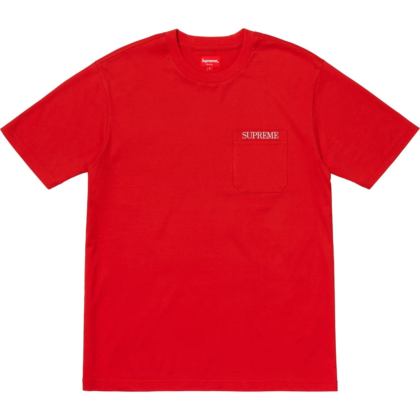 Embroidered Pocket Tee view 7